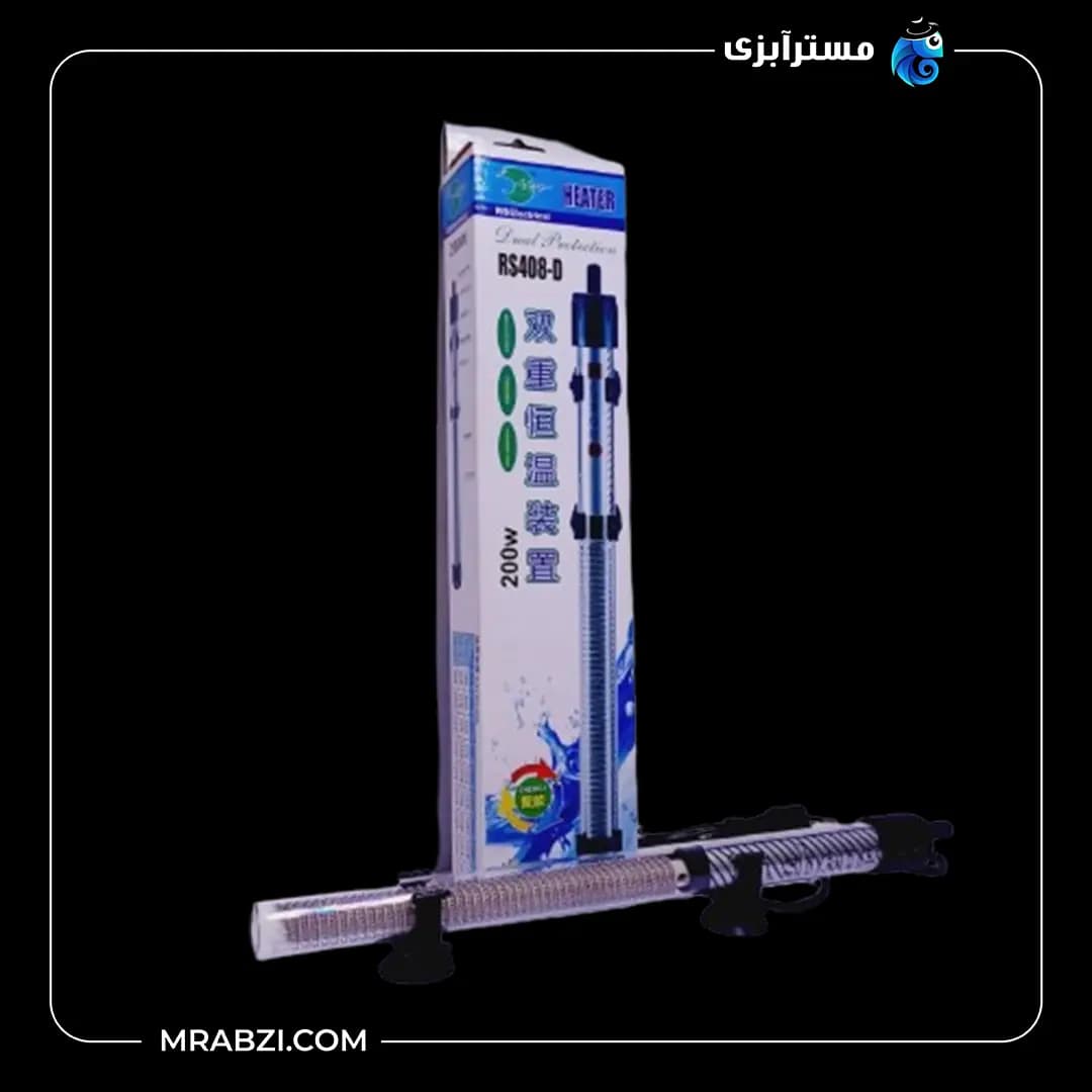 بخاری آکواریوم آر اس الکتریکال RS RS-408 200w
