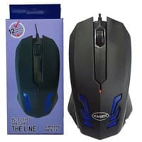 موس سیمدار گیمینک LED دار Kaiser K-G107