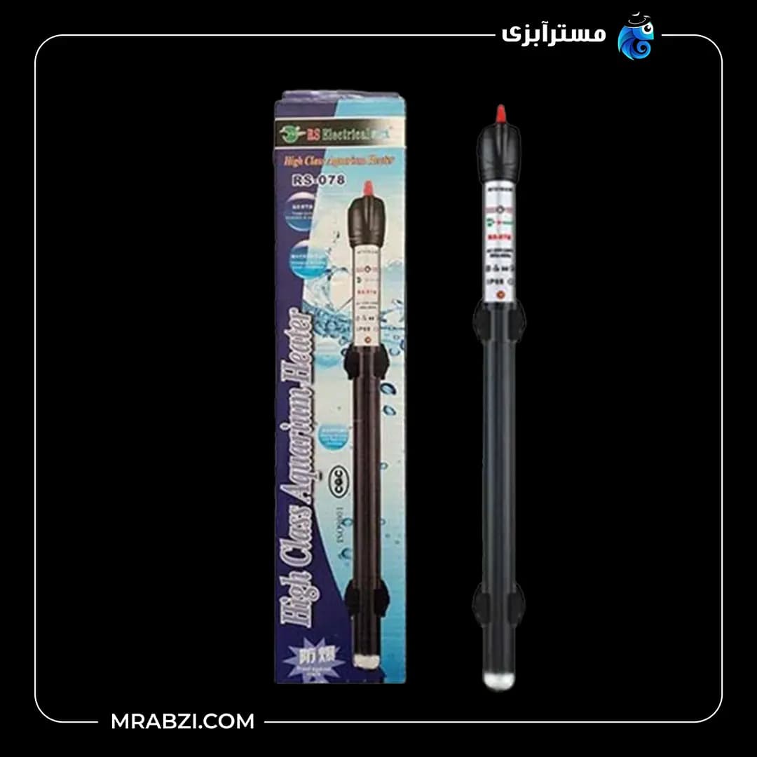 بخاری آکواریوم 500w RS-078 آر اس الکتریکال