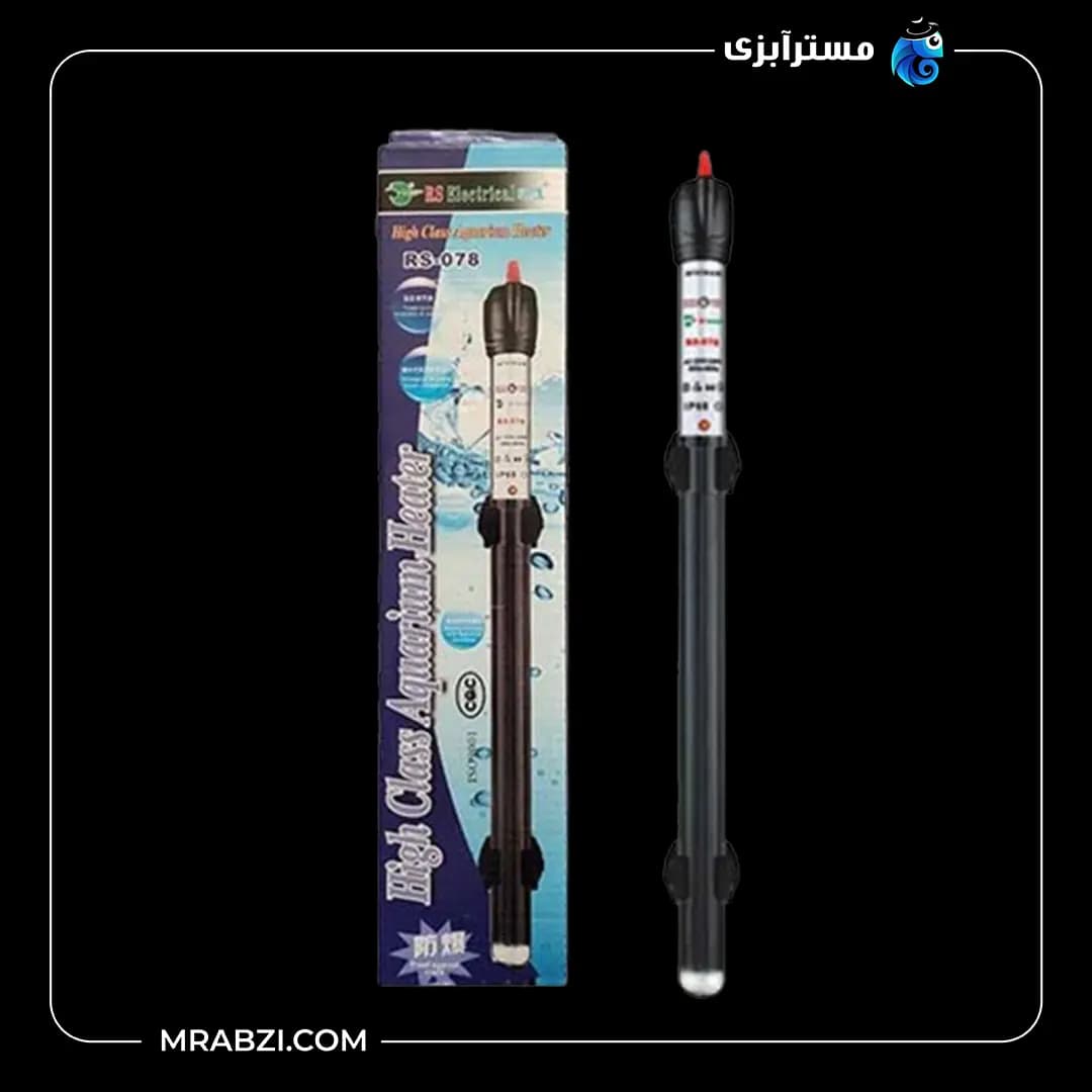 بخاری آکواریوم 300w RS-078 آر اس الکتریکال