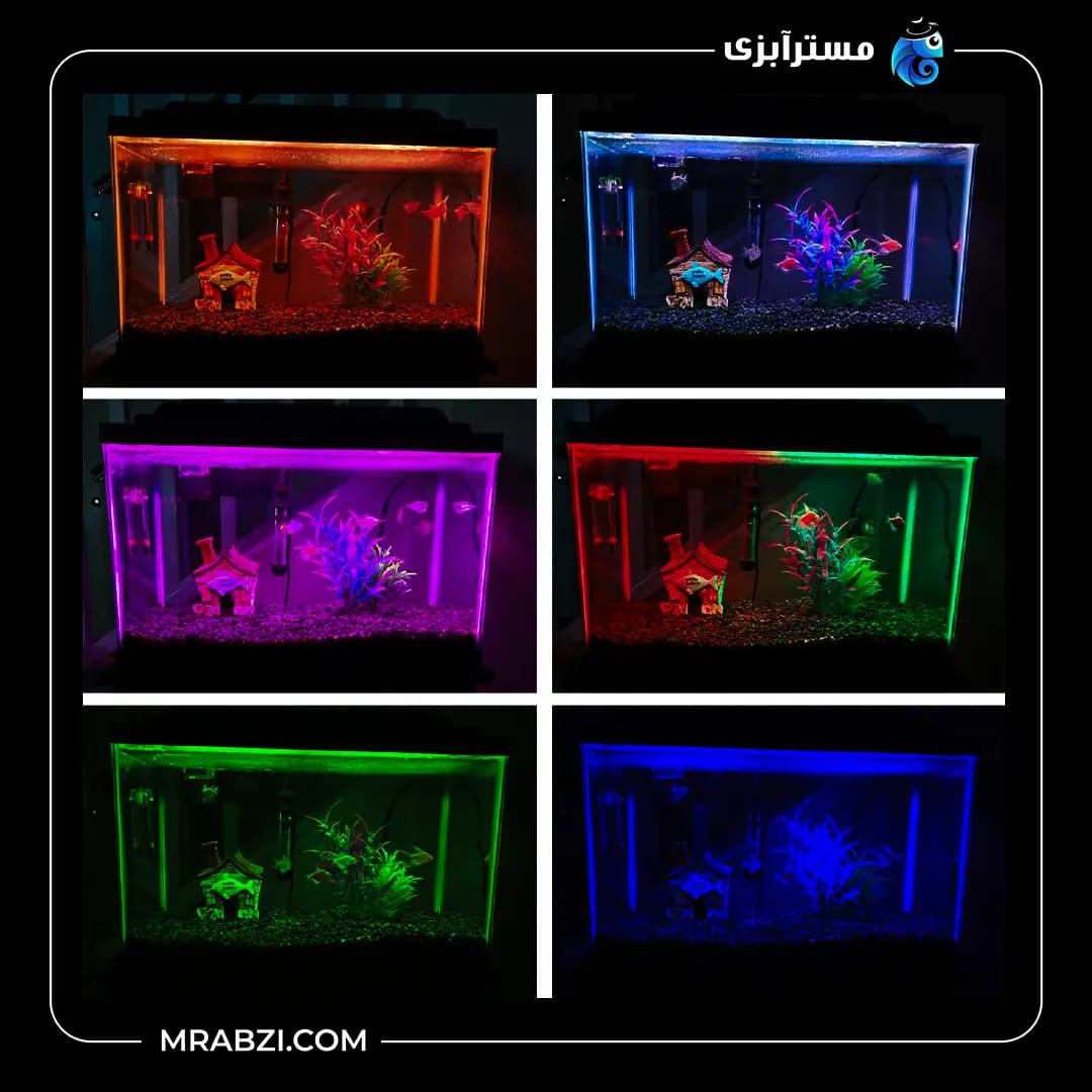 ال ای دی ضد آب رنگارنگ ریموت دار سوبو مدل T4-980AN