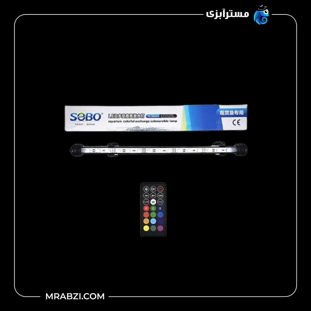 ال ای دی ضد آب رنگارنگ ریموت دار سوبو مدل T4-780AN