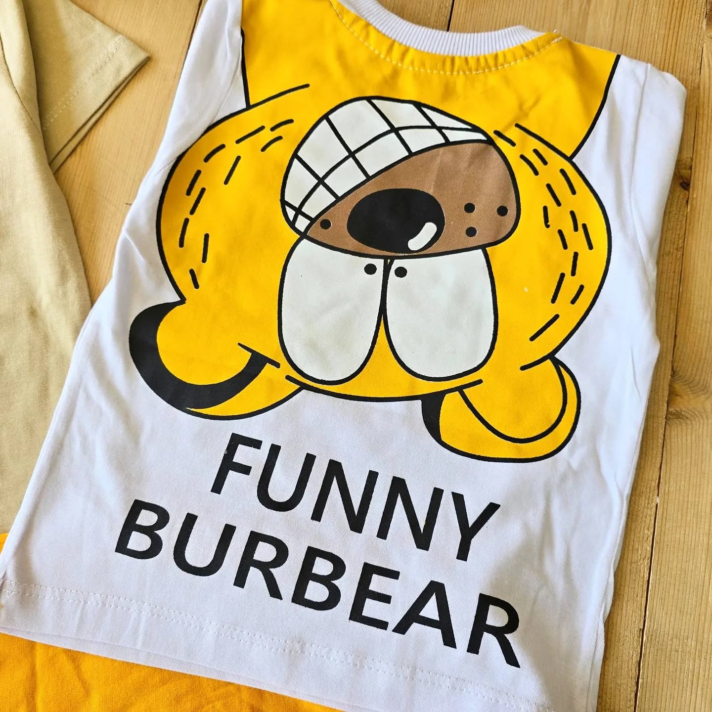 تیشرت شلوارک خرس funny burbear کد 3404 — تصویر ۲