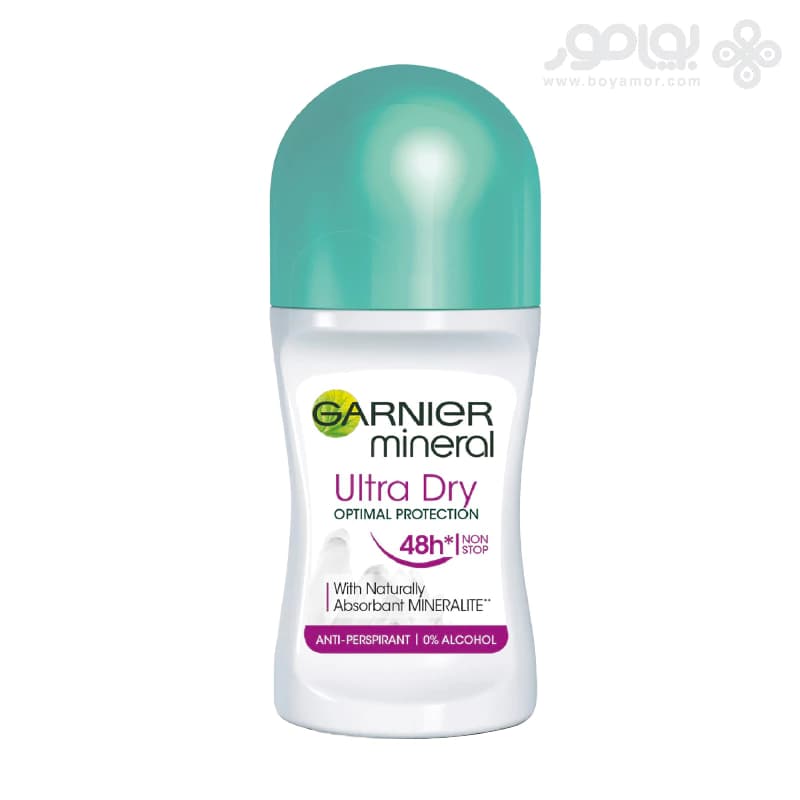 رول دئودورانت زنانه گارنیر مدل ULTRA DRY حجم 50 میل