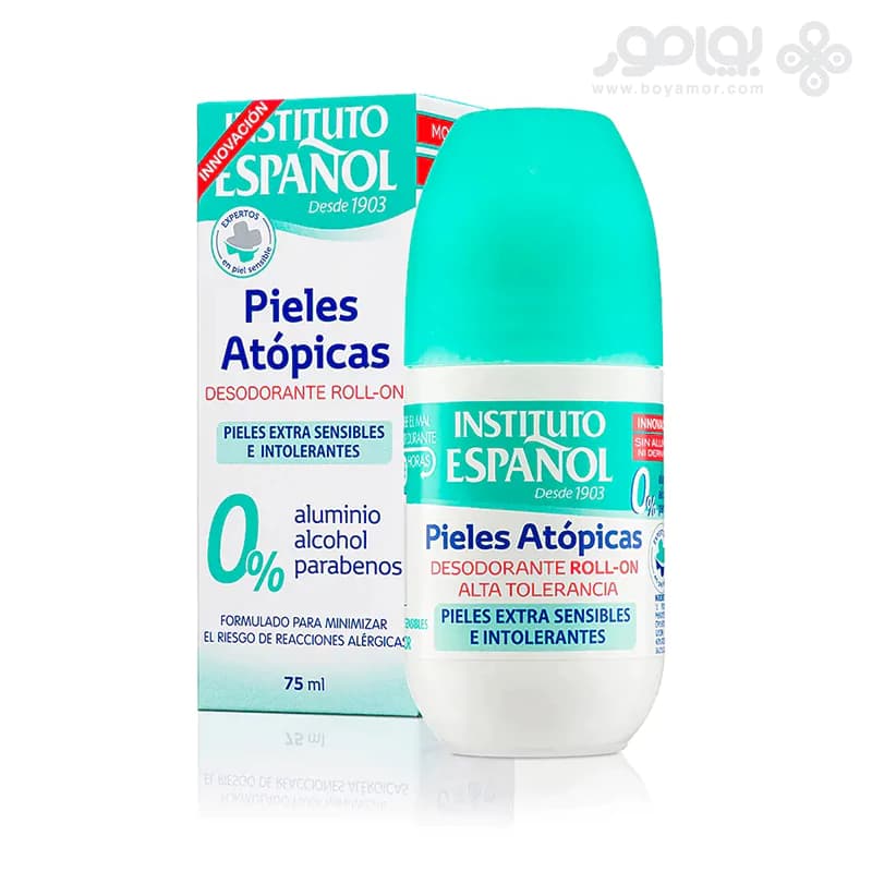 رول ضد تعریق اسپانول مدل ATOPIC SKIN حجم 75 میل — تصویر ۲