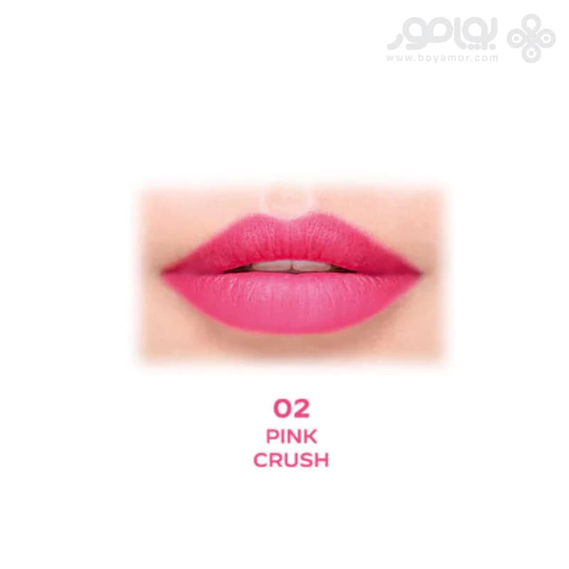 تینت لب گلدن رز مدل JUICY شماره 02 رنگ PINK CRUSH — تصویر ۲