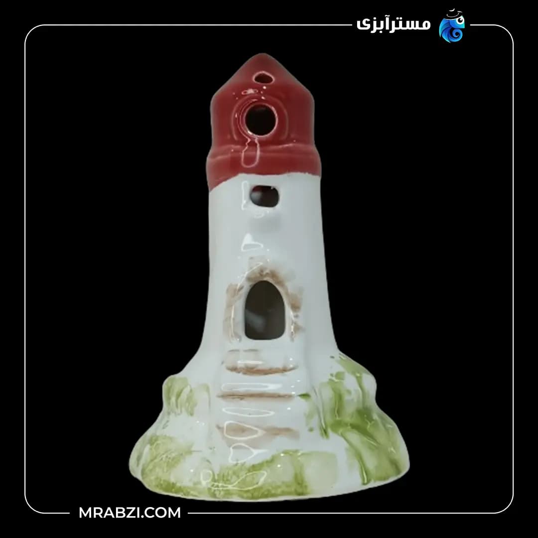 سفال رنگی فانوس بزرگ مدل mr16 — تصویر ۴