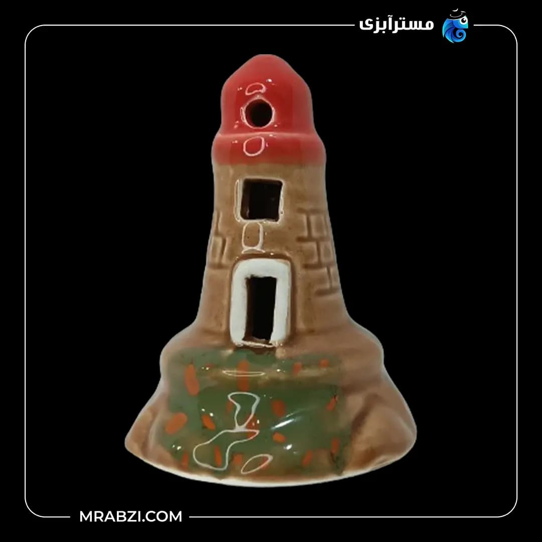 سفال رنگی فانوس کوچک مدل mr15 — تصویر ۴