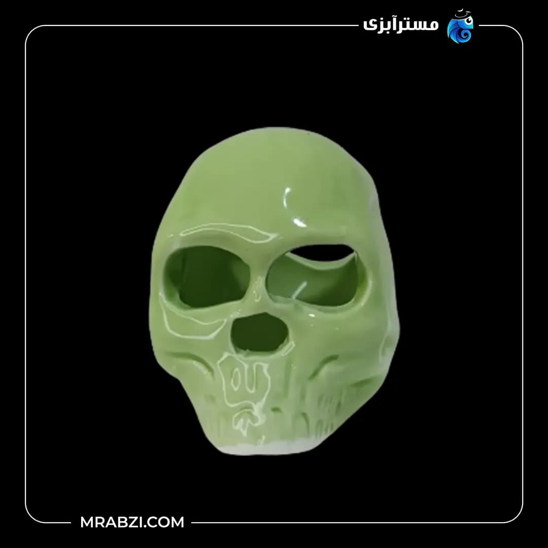 سفال رنگی اسکلت متوسط مدل mr47 — تصویر ۳