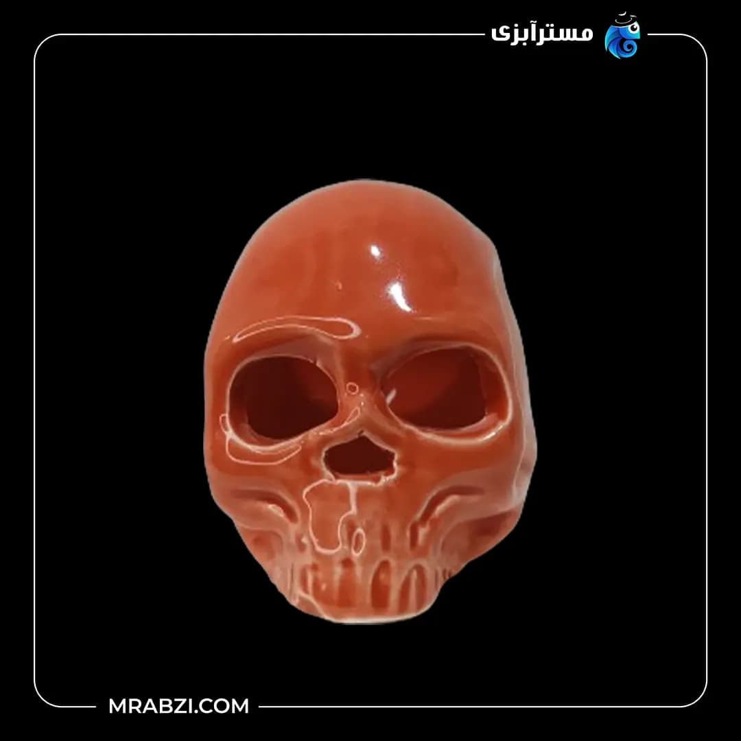 سفال رنگی اسکلت متوسط مدل mr47 — تصویر ۲