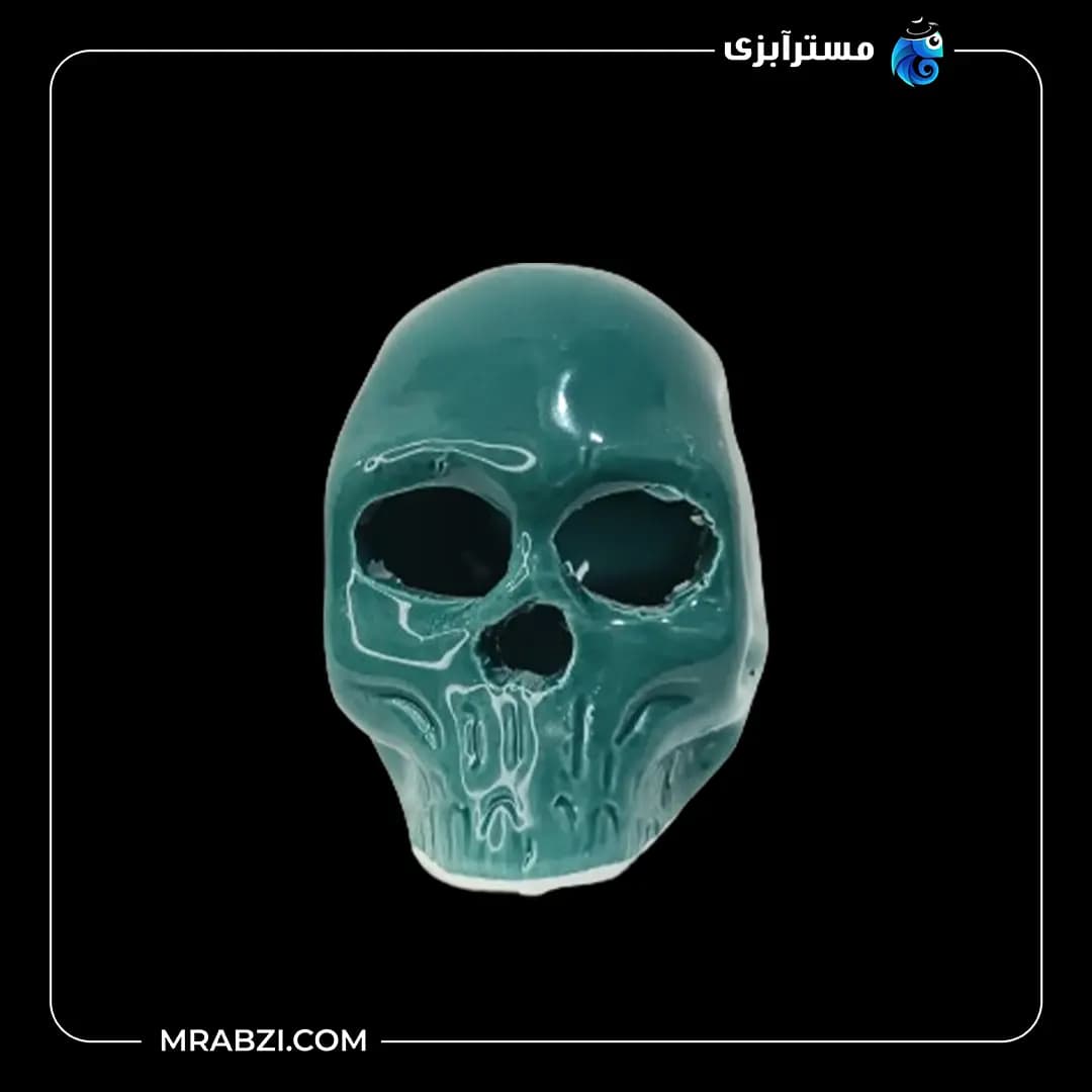 سفال رنگی اسکلت متوسط مدل mr47 — تصویر ۴