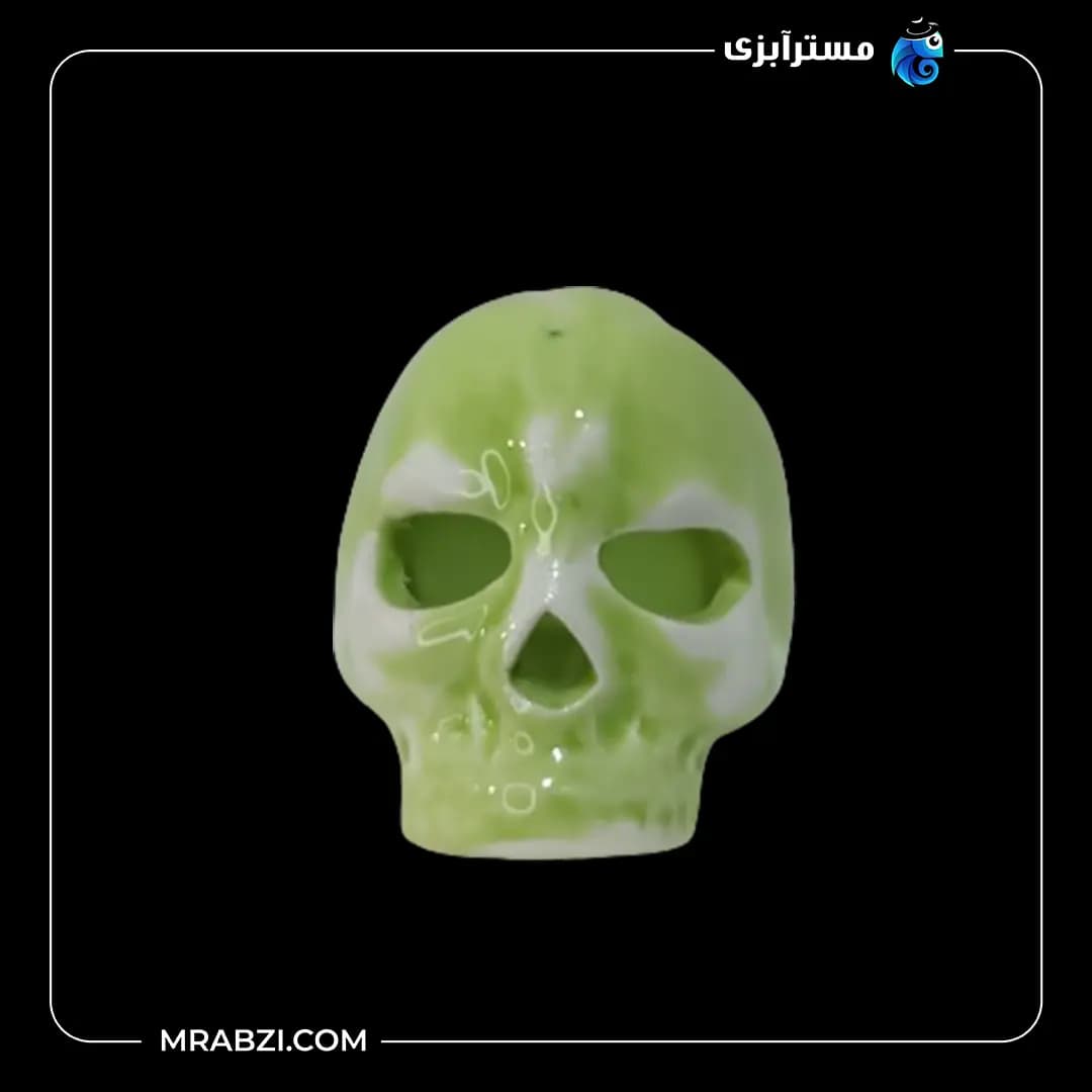 سفال رنگی اسکلت کوچک مدل mr46