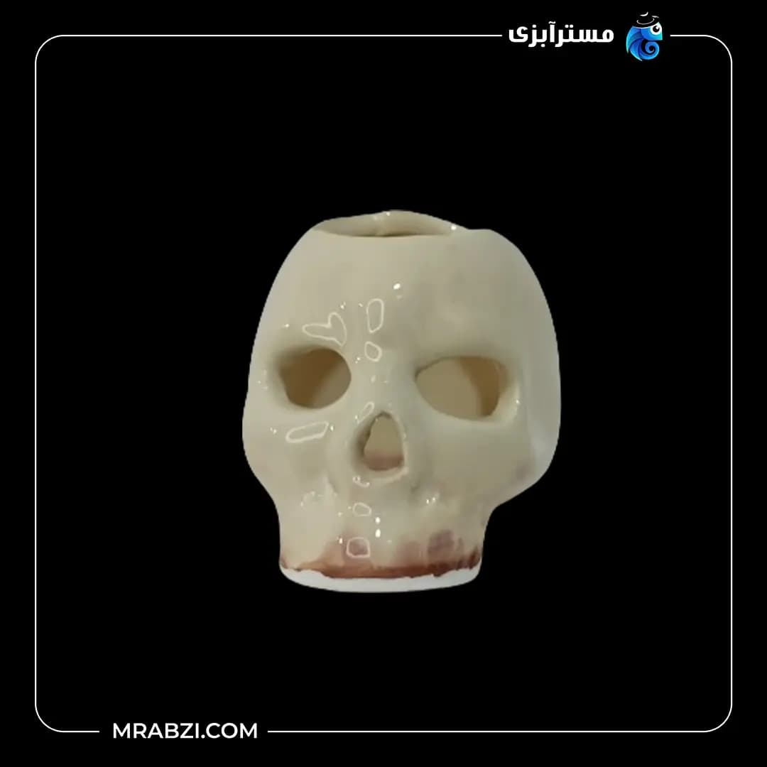 سفال رنگی اسکلت کوچک مدل mr46 — تصویر ۴