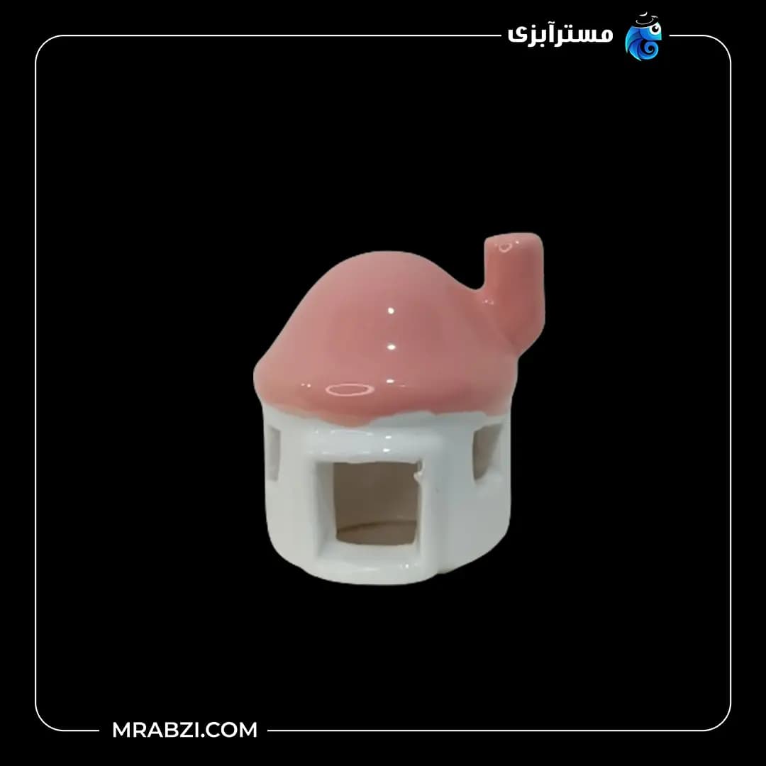 سفال رنگی کلبه کوچک مدل mr2 — تصویر ۲