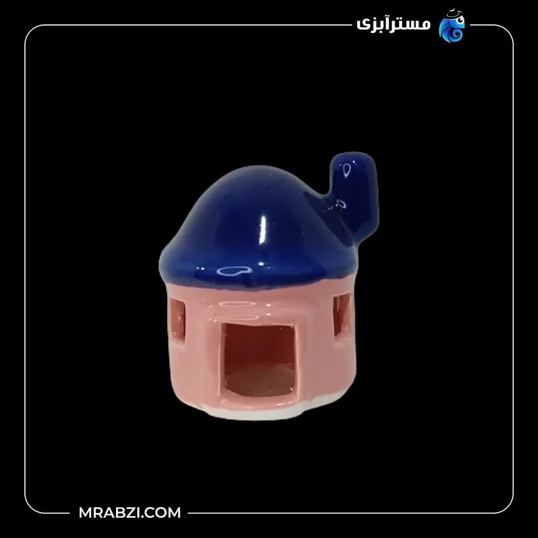 سفال رنگی کلبه کوچک مدل mr2 — تصویر ۳
