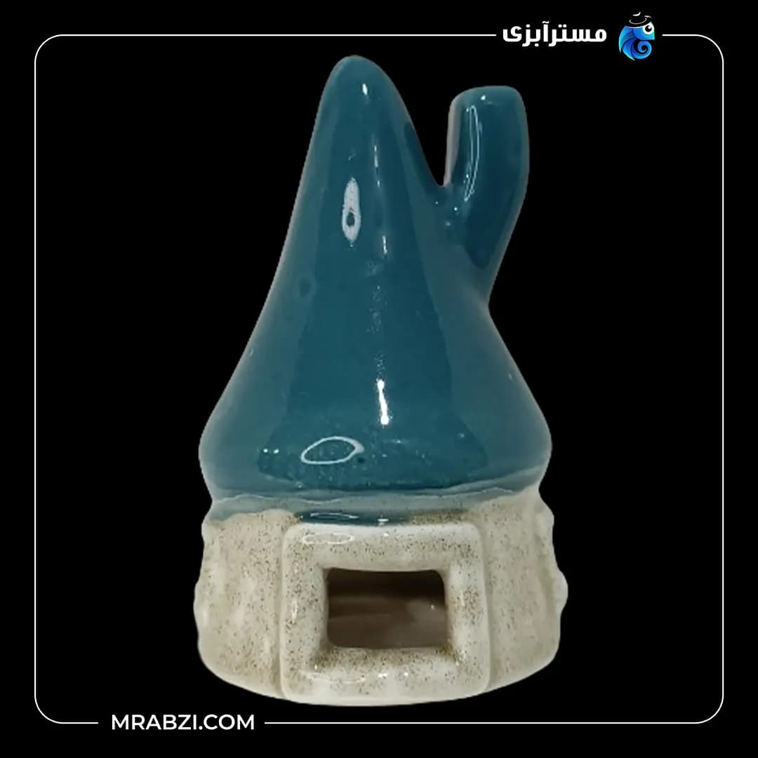 سفال رنگی کلبه فسقلی متوسط بلند مدل mr10 — تصویر ۸