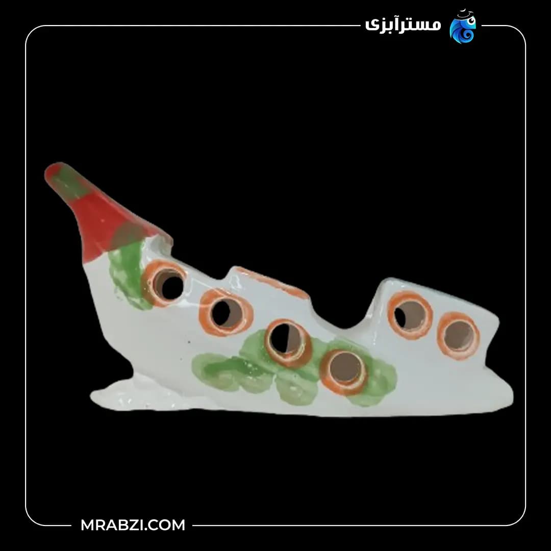سفال رنگی کشتی غرق شده مدل mr41 — تصویر ۲