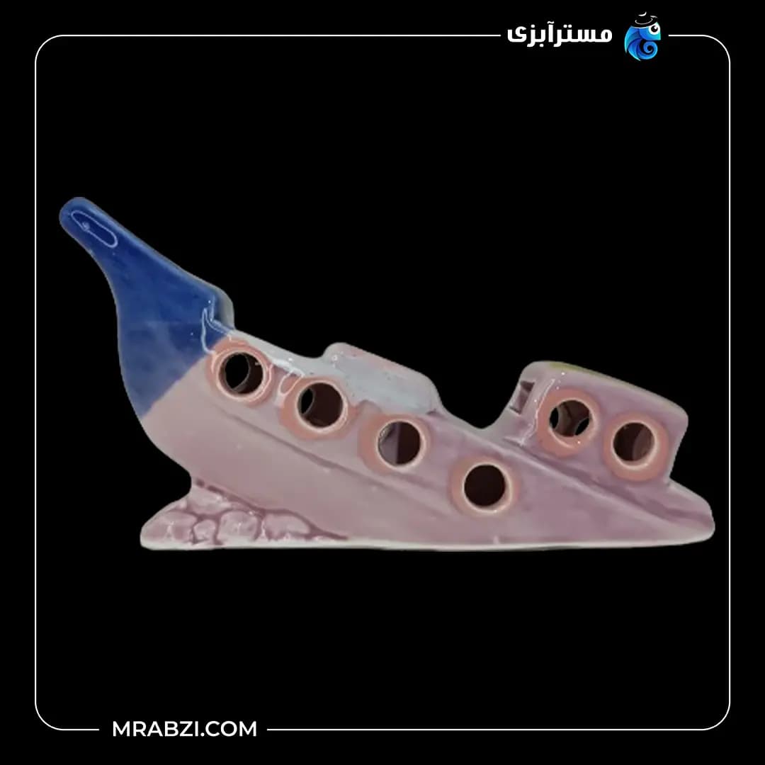 سفال رنگی کشتی غرق شده مدل mr41 — تصویر ۶