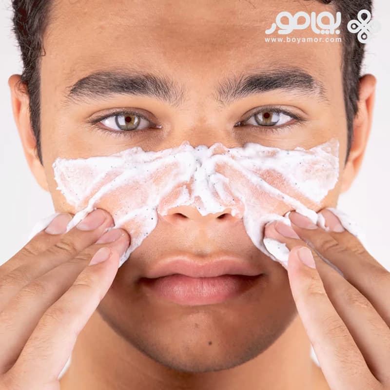 اسکراب لایه بردار بایفاس مدل SOOTHING مناسب پوست خشک و حساس — تصویر ۲