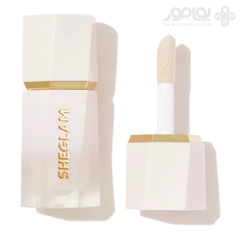 هایلایتر مایع براق شیگلم مدل GLOW BLOOM رنگ VANILLA FROST