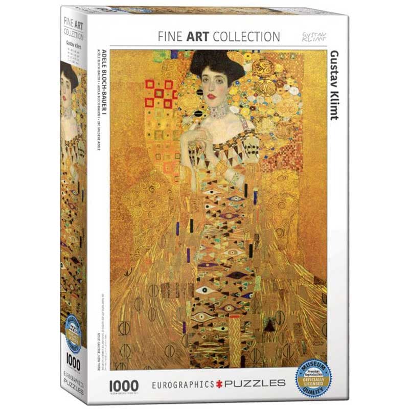 پازل ۱۰۰۰ تکه آدله اثر گوستاو کلیمت Eurographics