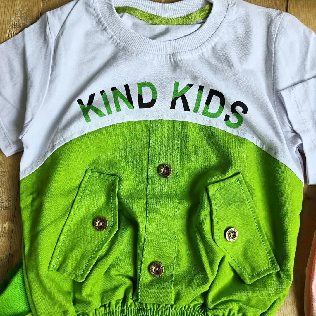 تیشرت شلوارک kind kids کد 3328 — تصویر ۴