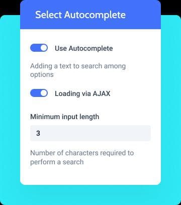 افزونه JetFormBuilder Select Autocomplete تکمیل خودکار فیلدهای کشویی جت فرم بیلدر 1.0.7 — تصویر ۳