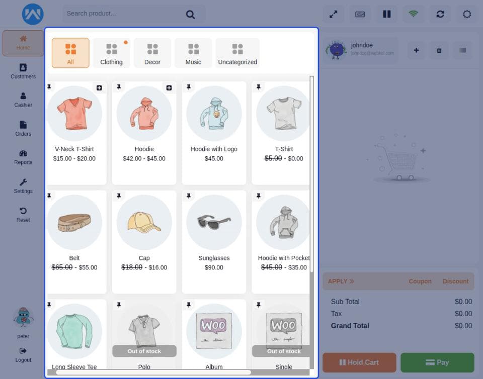 افزونه Webkul Point of Sale System for WooCommerce اتصال فروشگاه فیزیکی به ووکامرس 5.1.0 — تصویر ۶