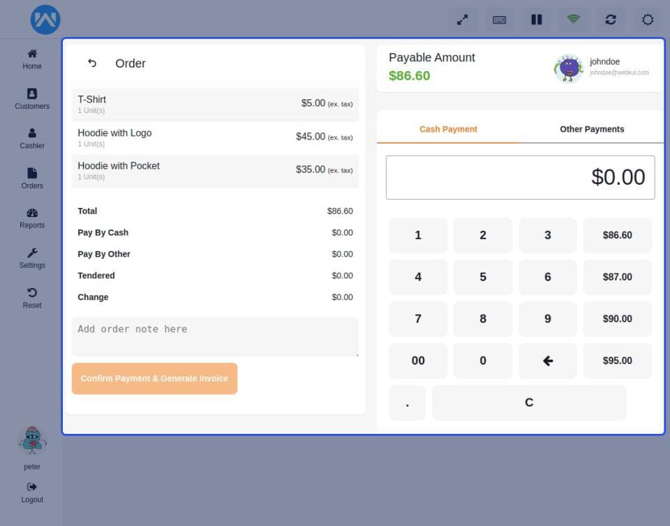افزونه Webkul Point of Sale System for WooCommerce اتصال فروشگاه فیزیکی به ووکامرس 5.1.0 — تصویر ۵