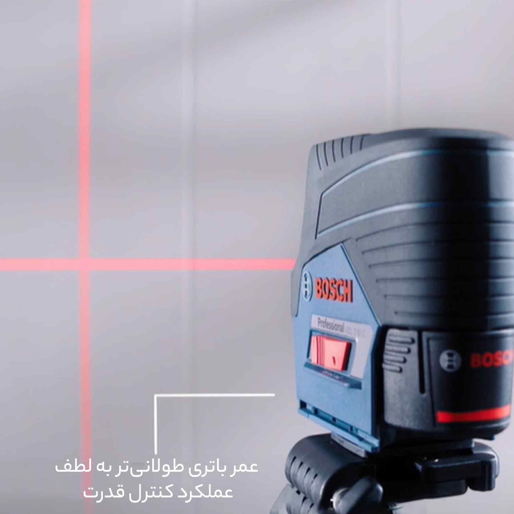 تراز لیزری بوش مدل GCL 2-50 C +BT150 — تصویر ۸