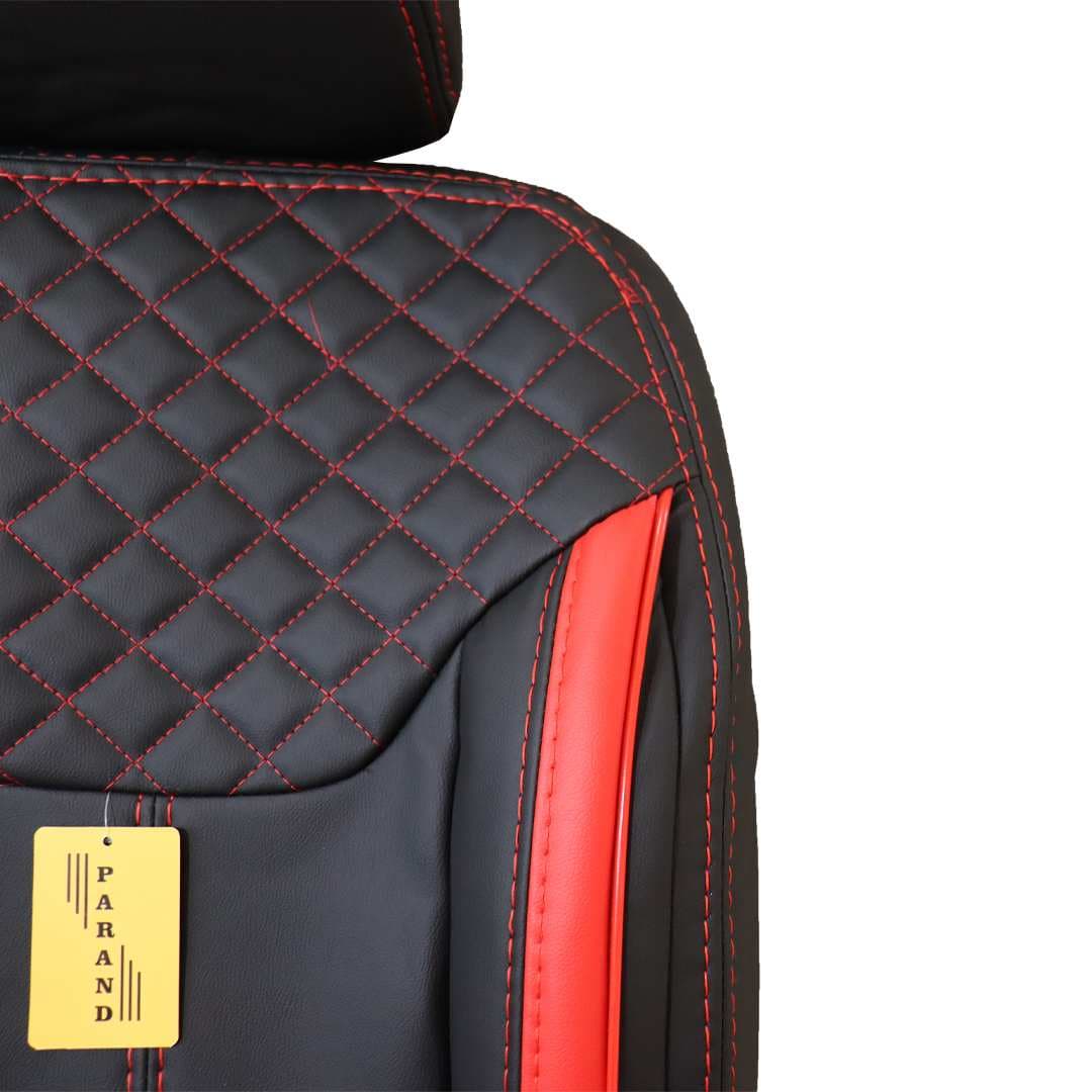 روکش صندلی طرح P50 چرم (سفارشی) مناسب پژو پرشیا جدید کد (PJ-P50) — تصویر ۶