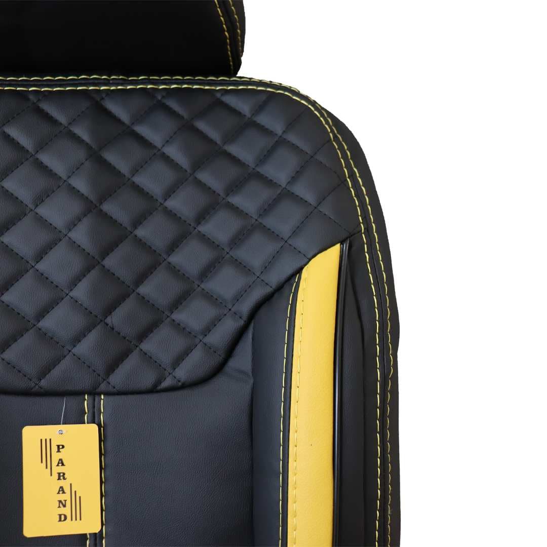 روکش صندلی طرح P50 چرم (سفارشی) مناسب پژو پرشیا جدید کد (PJ-P50) — تصویر ۴