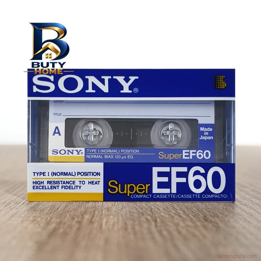 نوار کاست سونی مدل Super EF۶۰ مجموعه ۲ عددی اصل — تصویر ۳