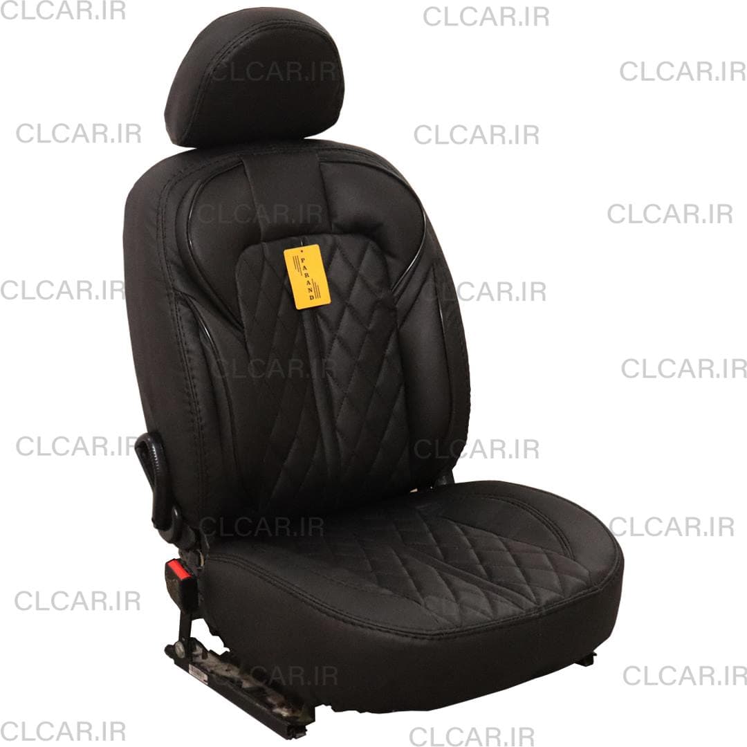 روکش صندلی پراید 132 طرح ViP پرو زرد تمام چرم (سفارشی) کد P2VpY — تصویر ۸