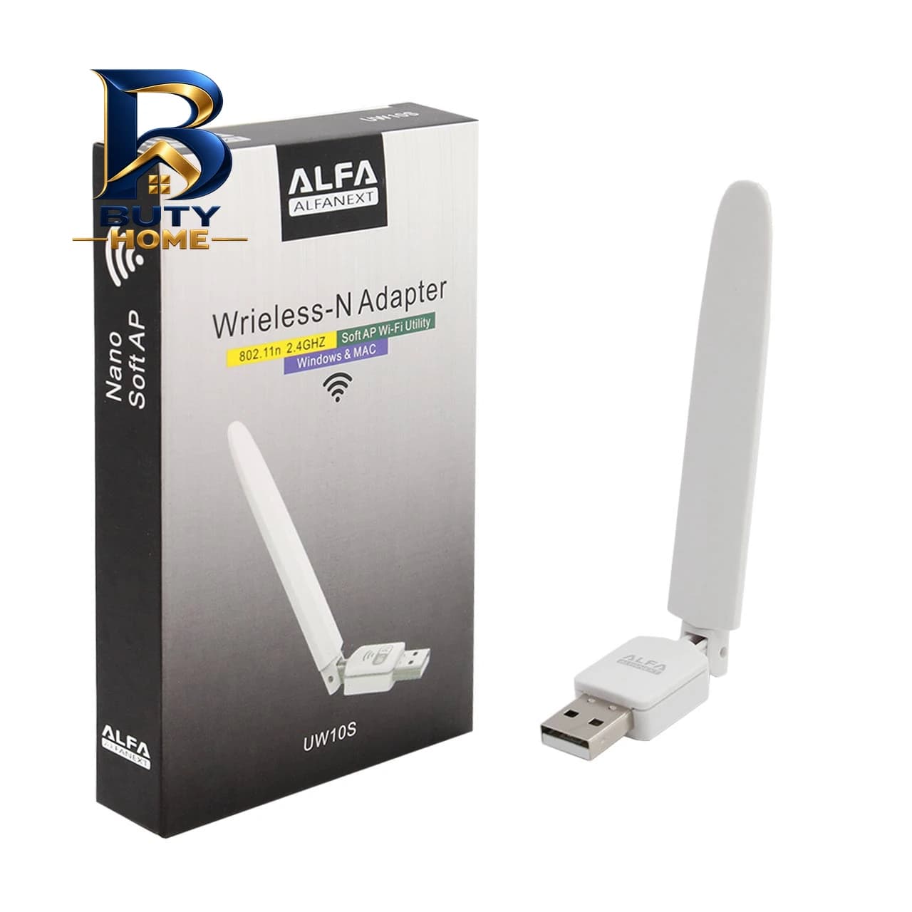 دانگل وای فای آلفا مدل WIFI UW۱۰s اصل — تصویر ۴