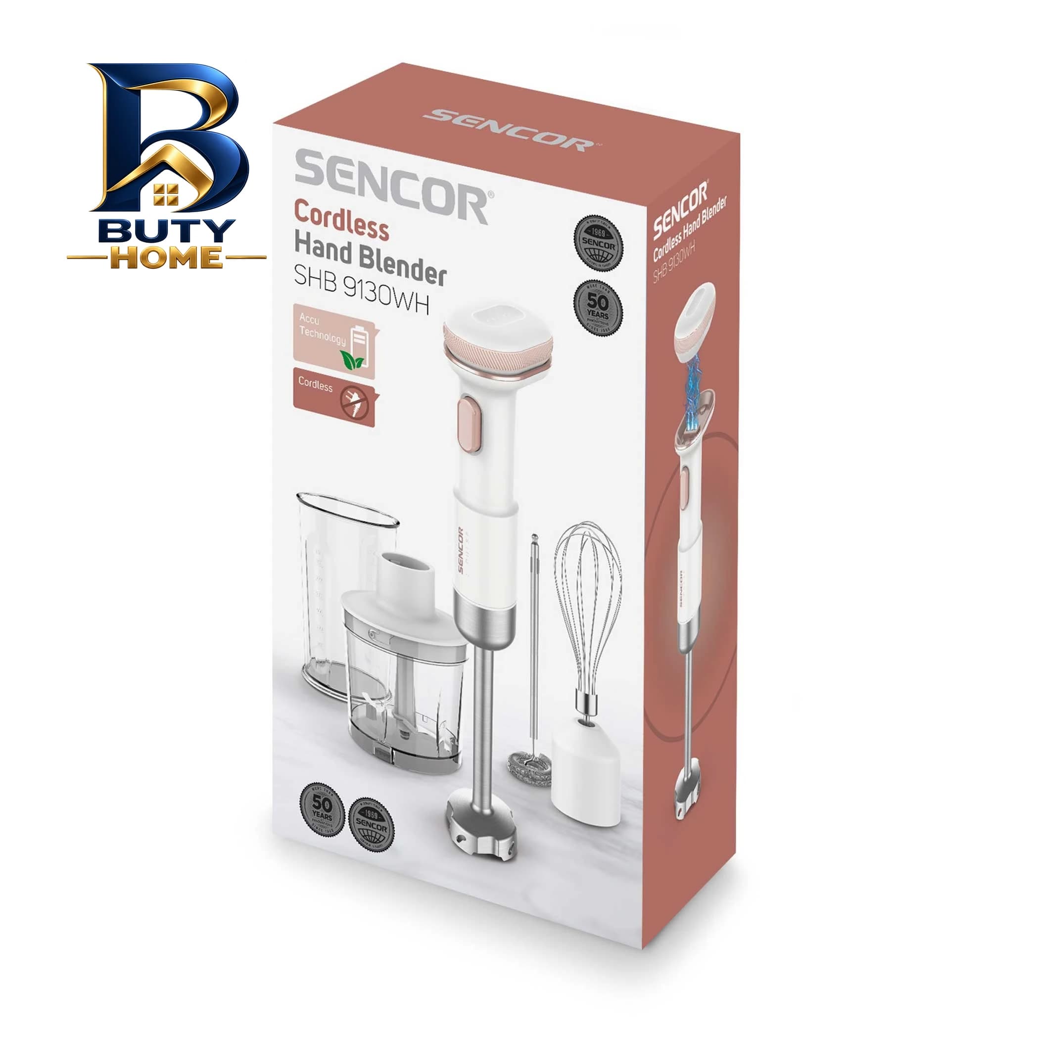 گوشت کوب برقی چندکاره 11.1 وات سنکور مدل SHB 9130WH — تصویر ۵