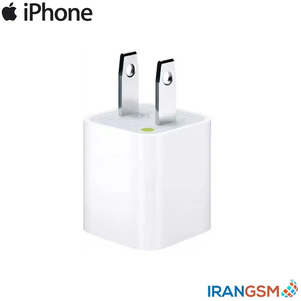 آداپتور شارژ موبایل آیفون Apple iPhone 5W — تصویر ۳