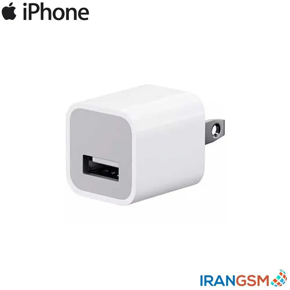 آداپتور شارژ موبایل آیفون Apple iPhone 5W — تصویر ۲