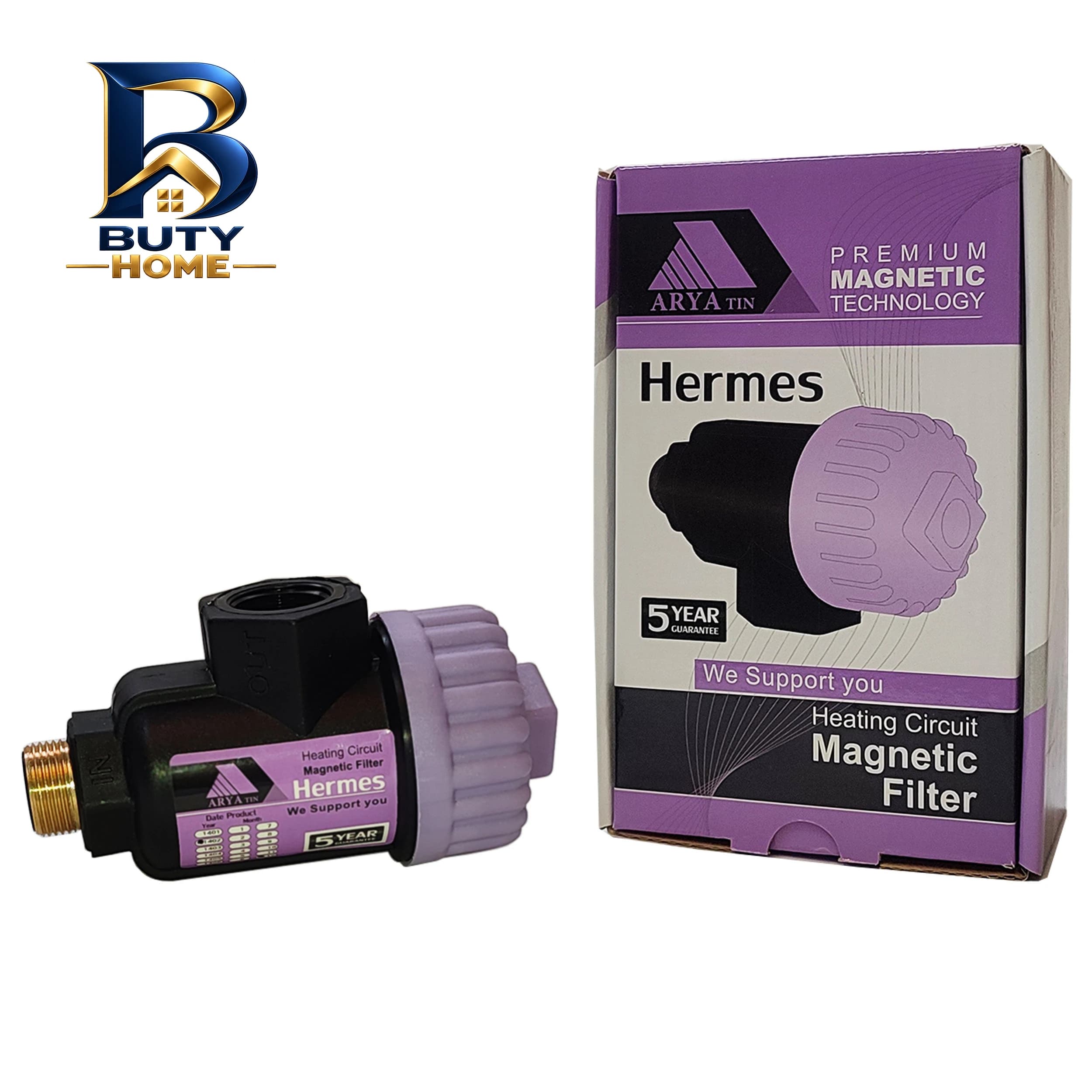 فیلتر مدار گرمایش پکیج آریاتین مدل Hermes — تصویر ۲