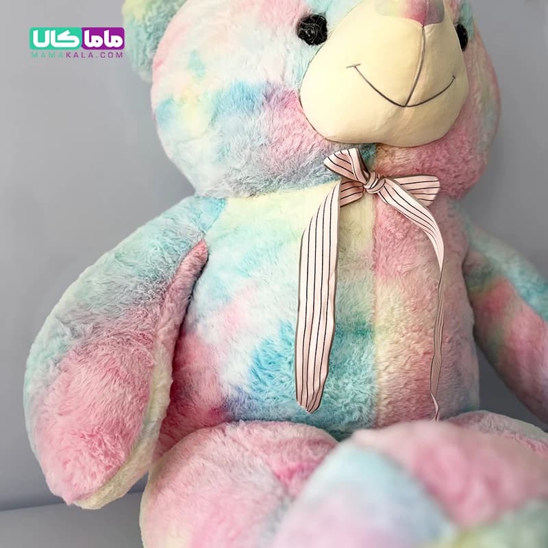عروسک خرس آبرنگی اورجینال 120 سانتیمتری — تصویر ۸