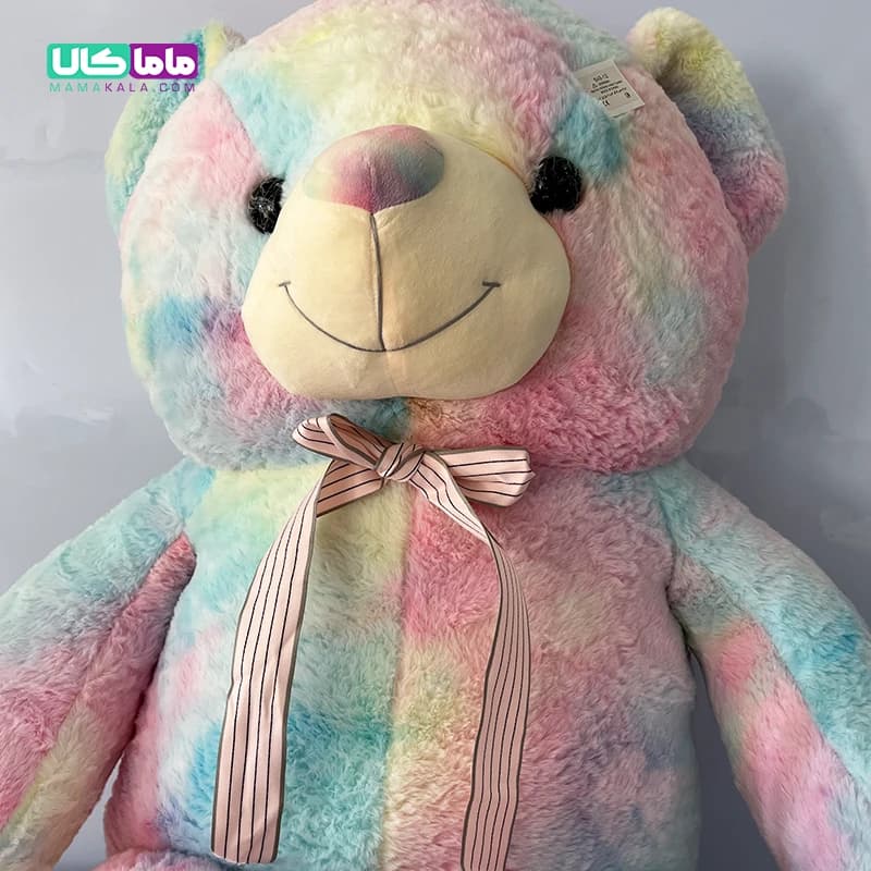عروسک خرس آبرنگی اورجینال 120 سانتیمتری — تصویر ۶
