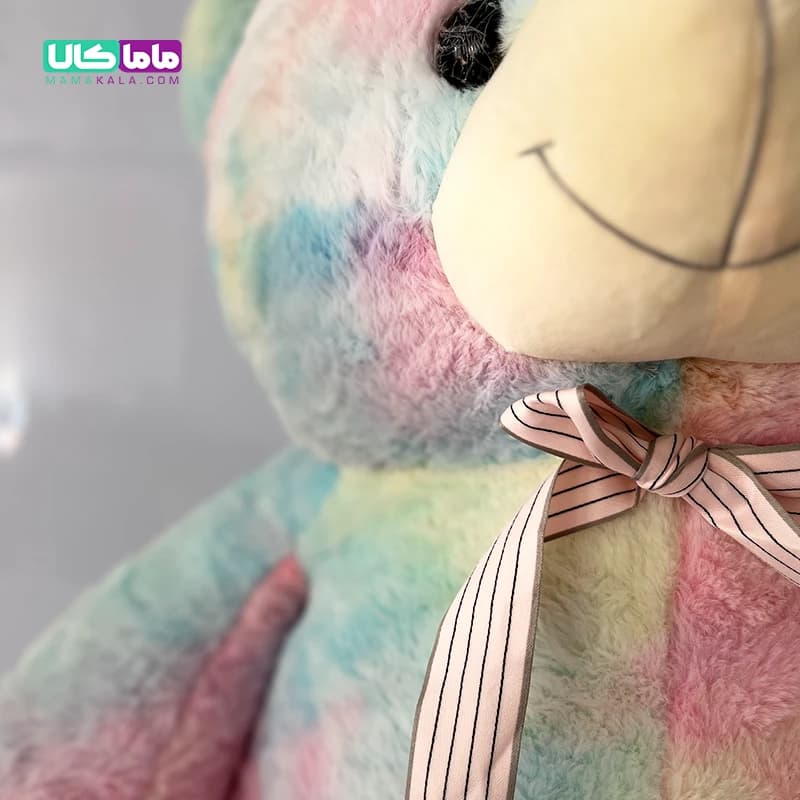 عروسک خرس آبرنگی اورجینال 100 سانتیمتری — تصویر ۷
