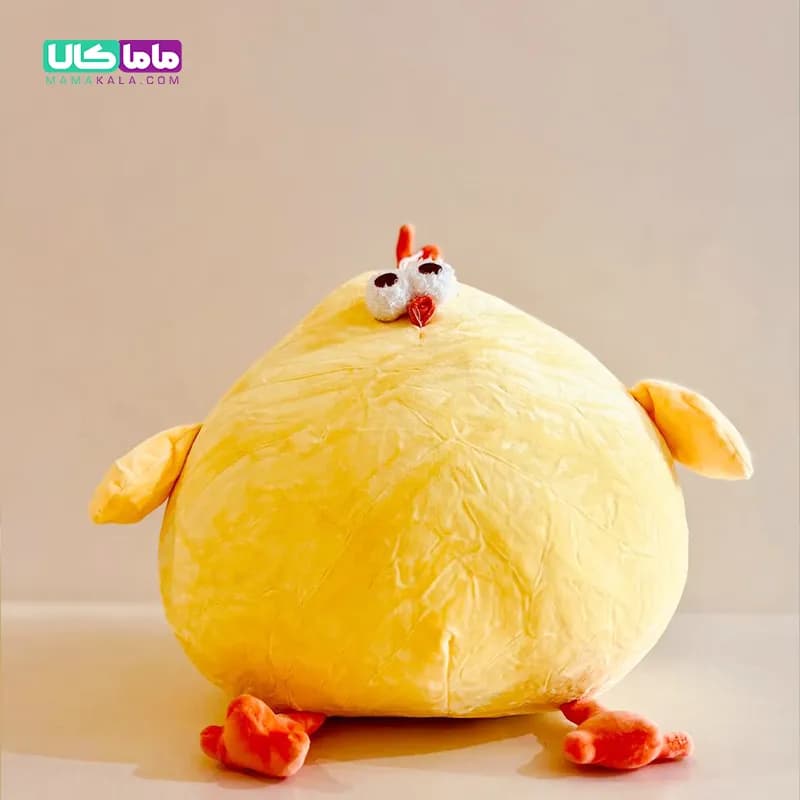 عروسک جوجه تپلی اورجینال زرد رنگ 55 سانتی متر — تصویر ۸