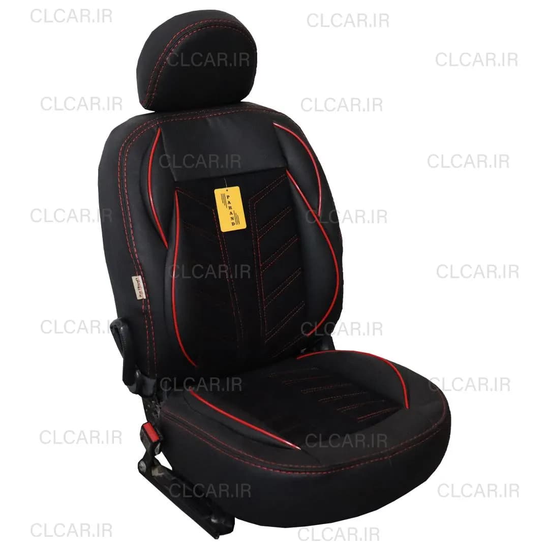 روکش صندلی طرح سیلور چرم و مخمل (سفارشی) مناسب پژو 405 قدیم کد (4G-SIM) — تصویر ۲