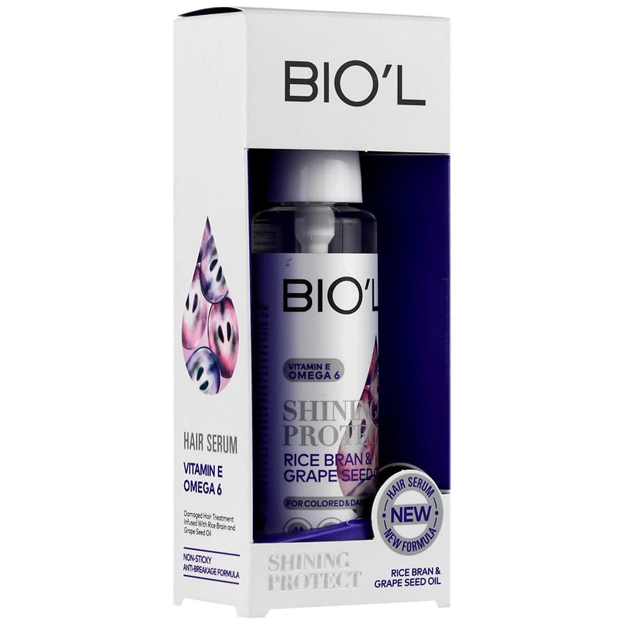 سرم موی بیول حاوی روغن هسته انگور و سبوس برنج حجم 80ml — تصویر ۲
