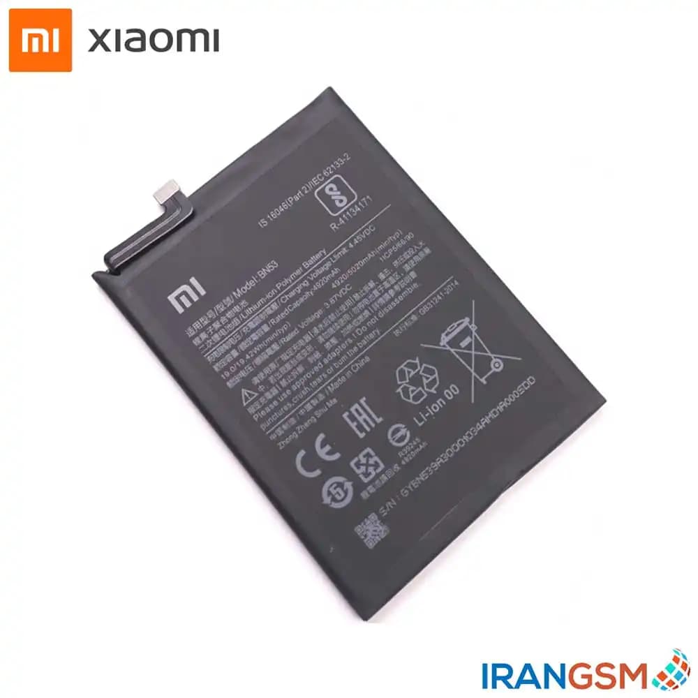باتری موبایل شیائومی Xiaomi Redmi Note 9 Pro مدل BN52 / BN53 — تصویر ۲