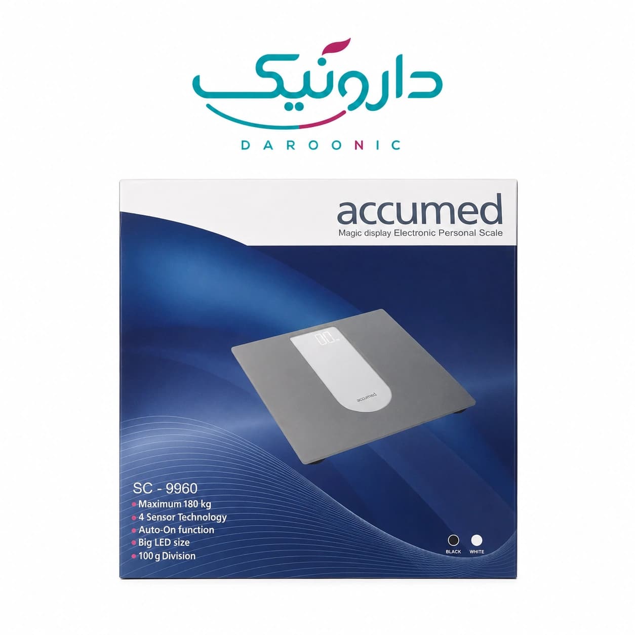 ترازو دیجیتال اکیومد مدل SC-9960 AccuMed SC-9960 Digital Scale