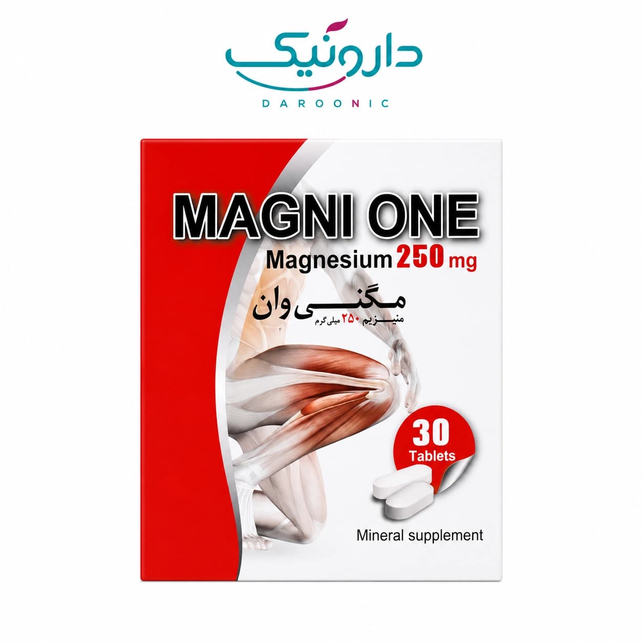 قرص مگنی وان دنیا دارو سپهر 30 عددی Donya Darou Magni One 30 Tablets