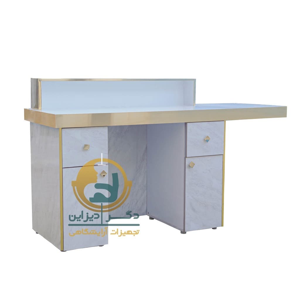 کانتر MDF روکشدار مدرن خطی هونام
