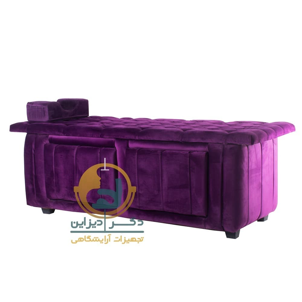 تخت چوبی یک تکه تمام پارچه درسا — تصویر ۲